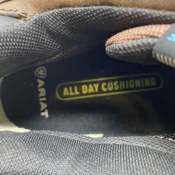 Ariat Terrain H2O Shoes Mens Size 11.5 Brown Leather Waterproof Hiking 10002183 - Picture 12 of 13